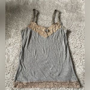 Abercrombie and Fitch lace bow tank cami